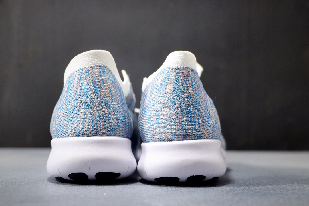 120公司级福利  耐克 NIKE FREE RN FLYKNIT 2017 赤足跑步鞋  编织休闲慢跑鞋880844-PC