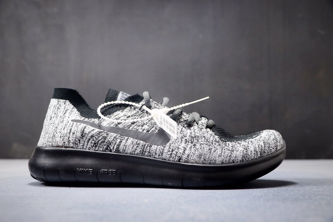 120公司级福利  耐克 NIKE FREE RN FLYKNIT 2017 赤足跑步鞋  编织休闲慢跑鞋880844-PC