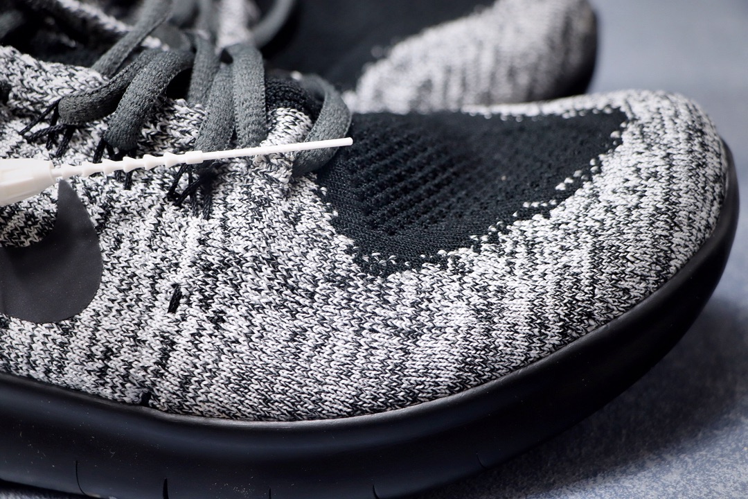 120公司级福利  耐克 NIKE FREE RN FLYKNIT 2017 赤足跑步鞋  编织休闲慢跑鞋880844-PC