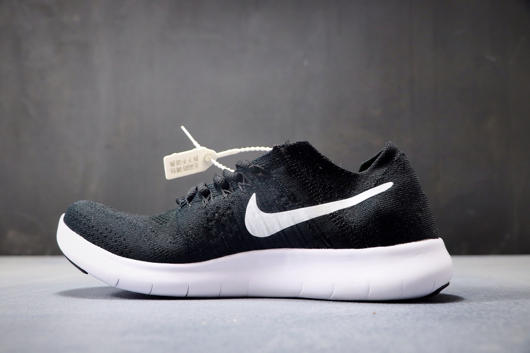 120公司级福利  耐克 NIKE FREE RN FLYKNIT 2017 赤足跑步鞋  编织休闲慢跑鞋880844-PC