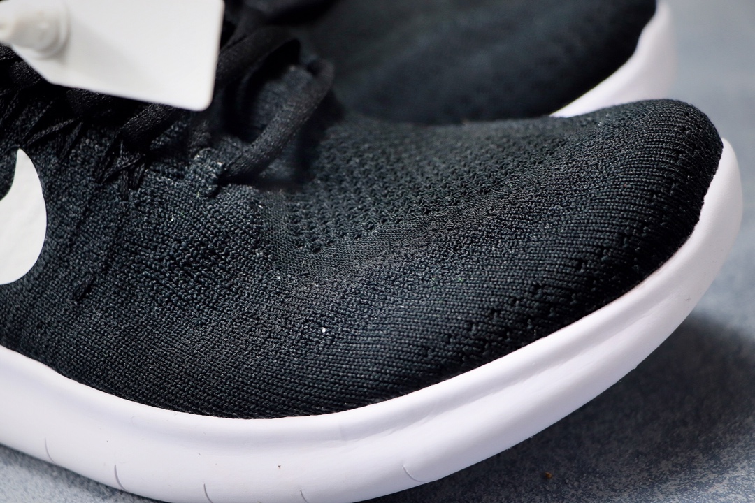 120公司级福利  耐克 NIKE FREE RN FLYKNIT 2017 赤足跑步鞋  编织休闲慢跑鞋880844-PC