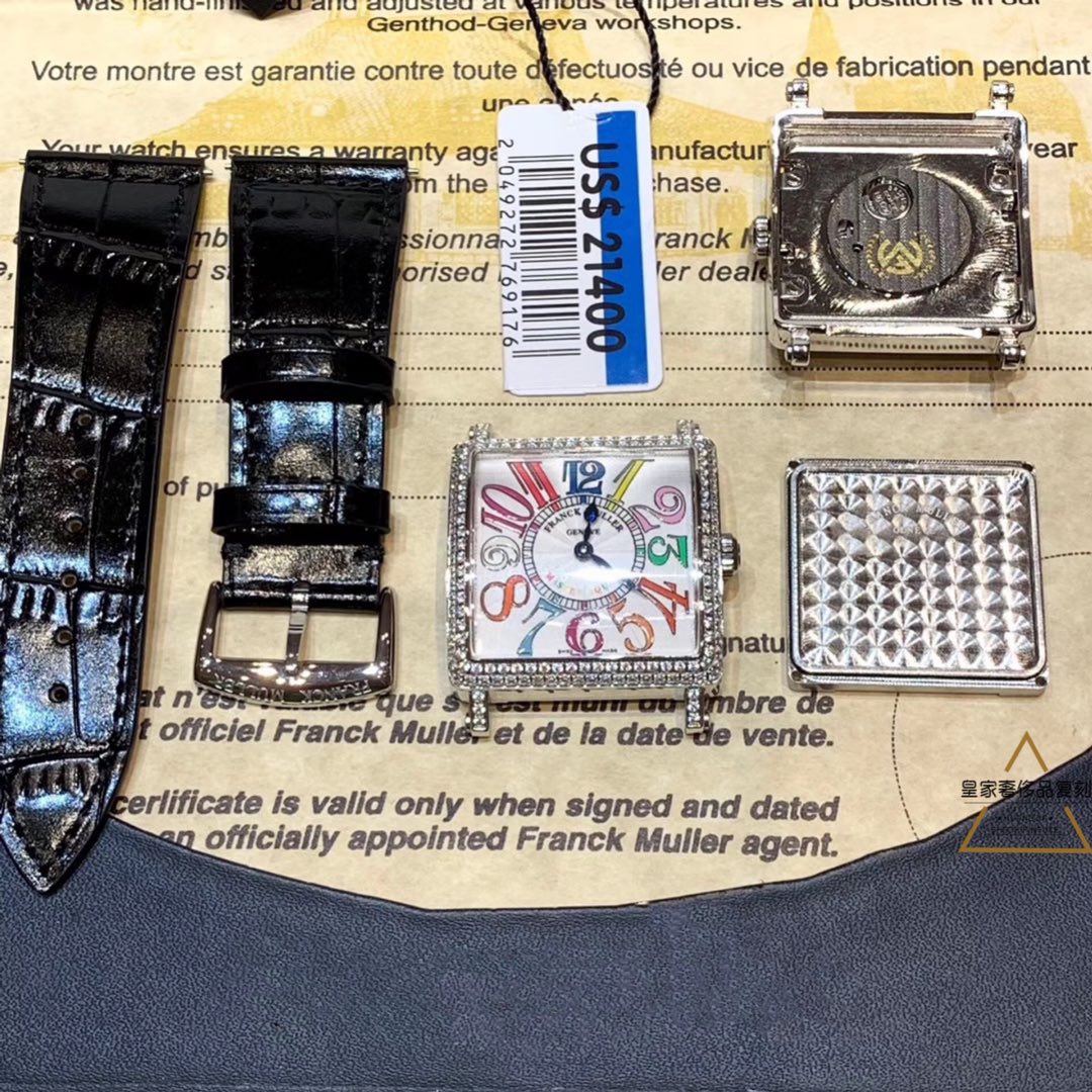 Unknown FM法兰克MASTER SQUARE系列6002 L QZ V腕表