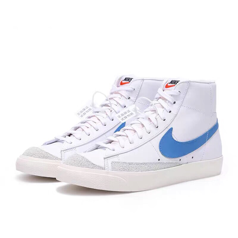 180 Nike Blazer Mid 高帮白蓝 BQ6806-400