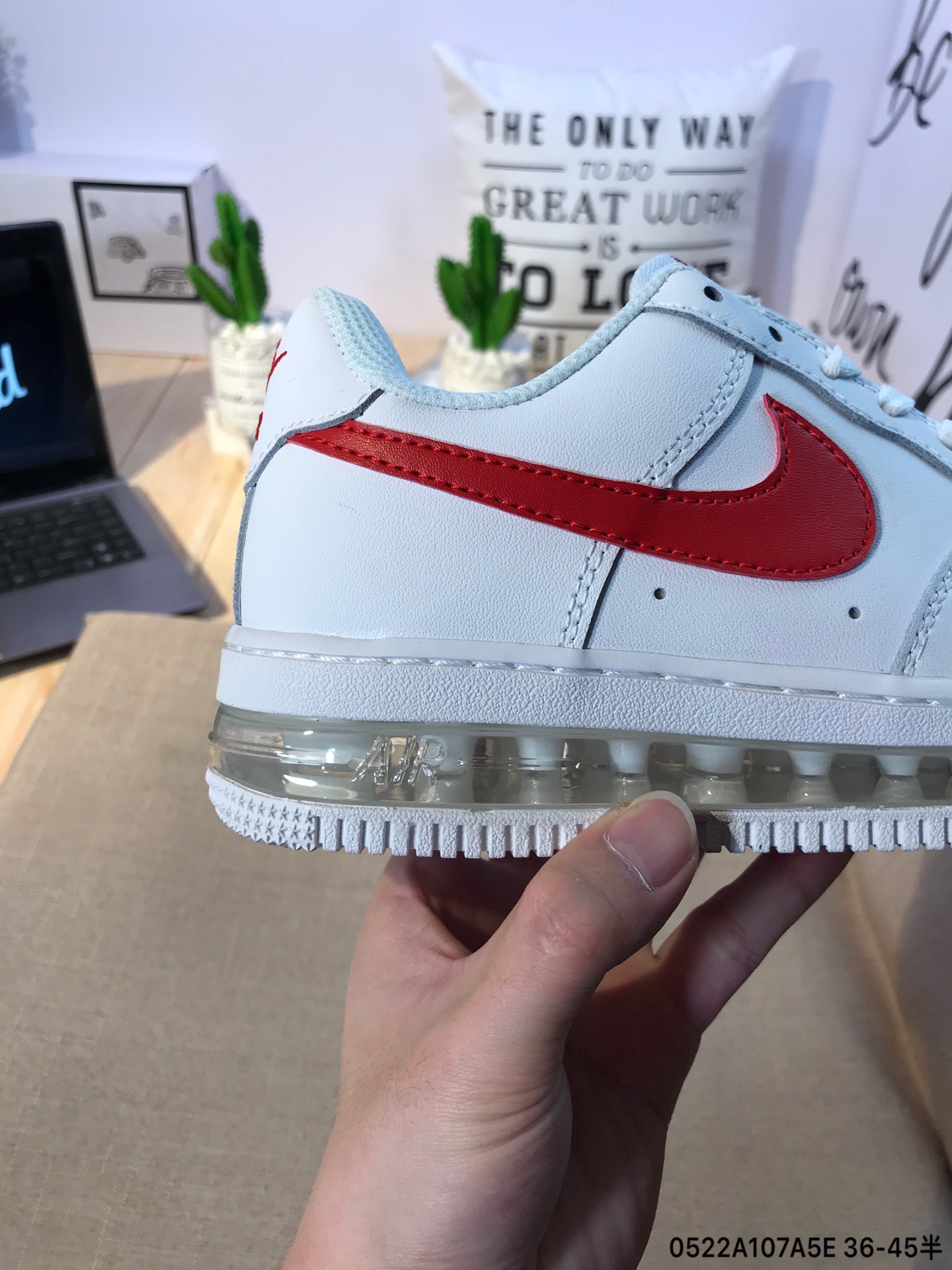 160真标半码Nike Air Force 1 空军一号气垫休闲板鞋