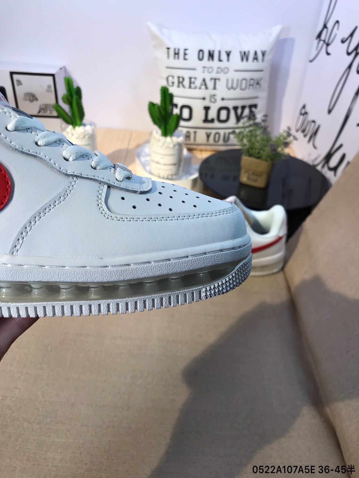 160真标半码Nike Air Force 1 空军一号气垫休闲板鞋