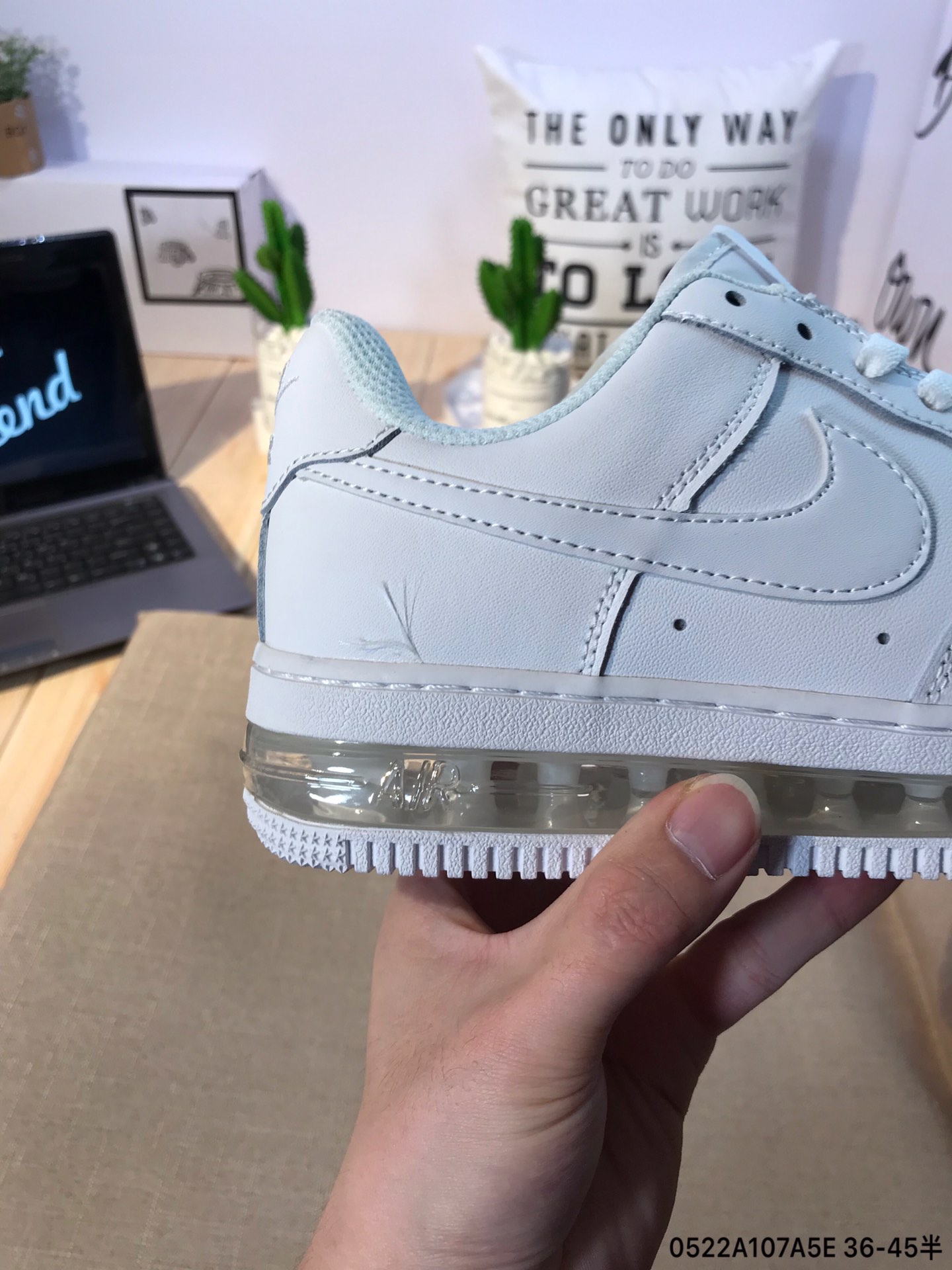 160真标半码Nike Air Force 1 空军一号气垫休闲板鞋