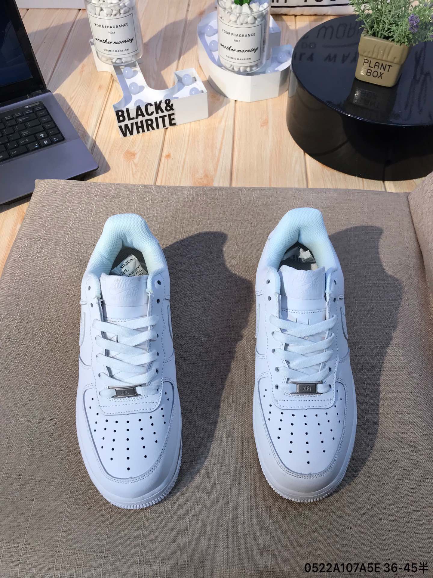 160真标半码Nike Air Force 1 空军一号气垫休闲板鞋