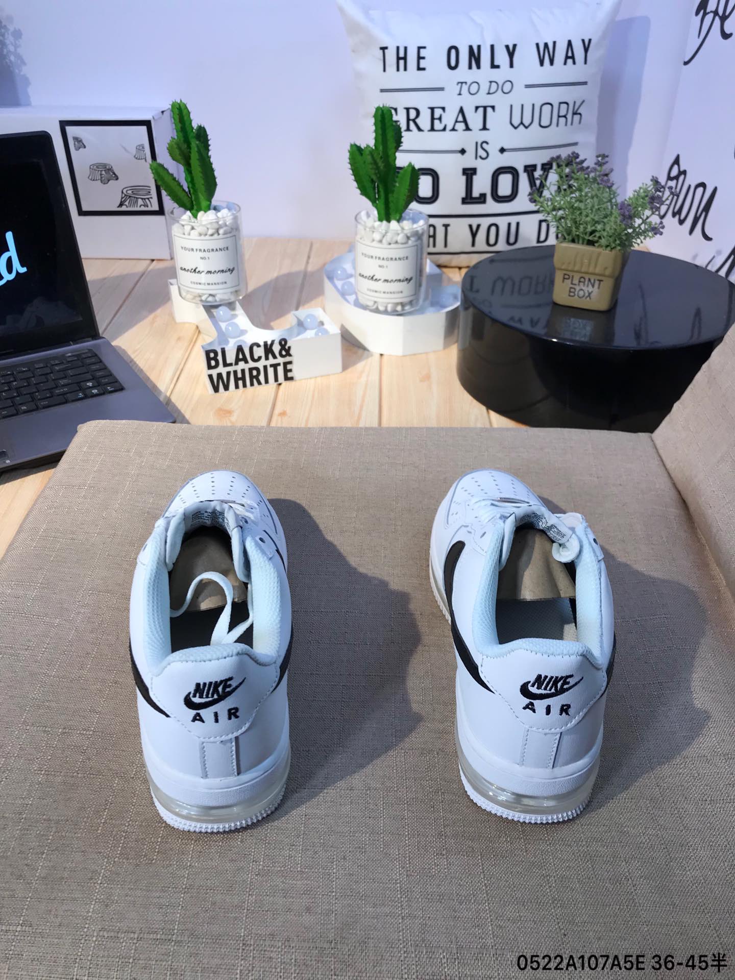 160真标半码Nike Air Force 1 空军一号气垫休闲板鞋