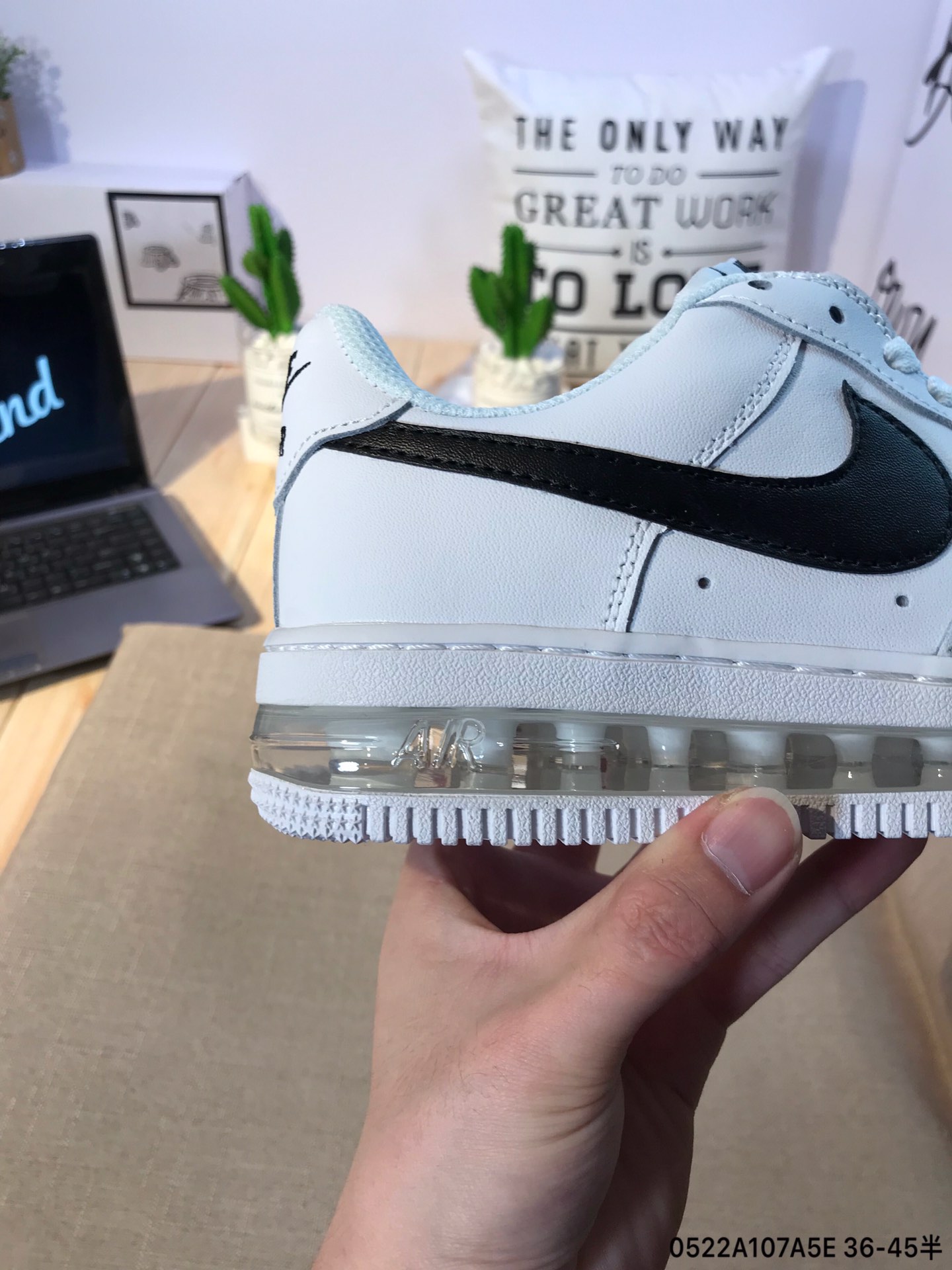 160真标半码Nike Air Force 1 空军一号气垫休闲板鞋