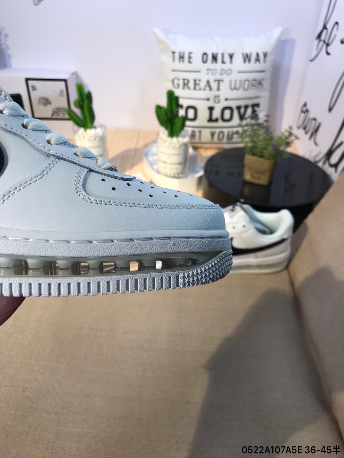 160真标半码Nike Air Force 1 空军一号气垫休闲板鞋