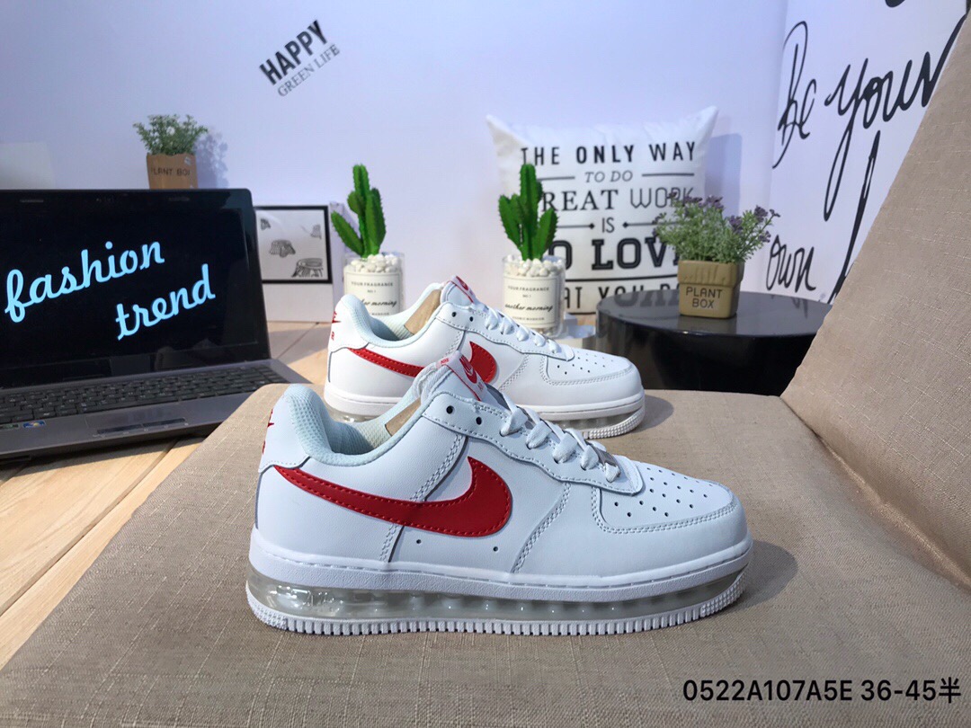 160真标半码Nike Air Force 1 空军一号气垫休闲板鞋