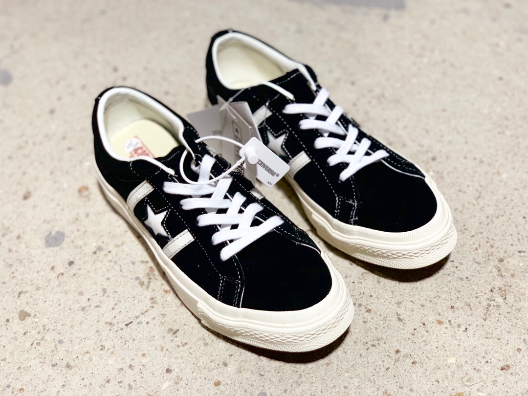 180 Converse 匡威 Jack Star Bars J Suede 日版杰克一星系列 复古硫化低帮板鞋