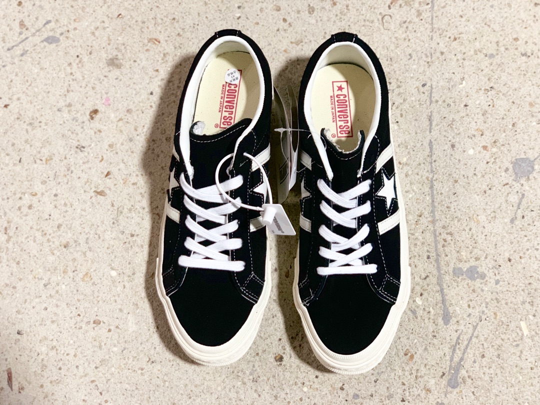 180 Converse 匡威 Jack Star Bars J Suede 日版杰克一星系列 复古硫化低帮板鞋