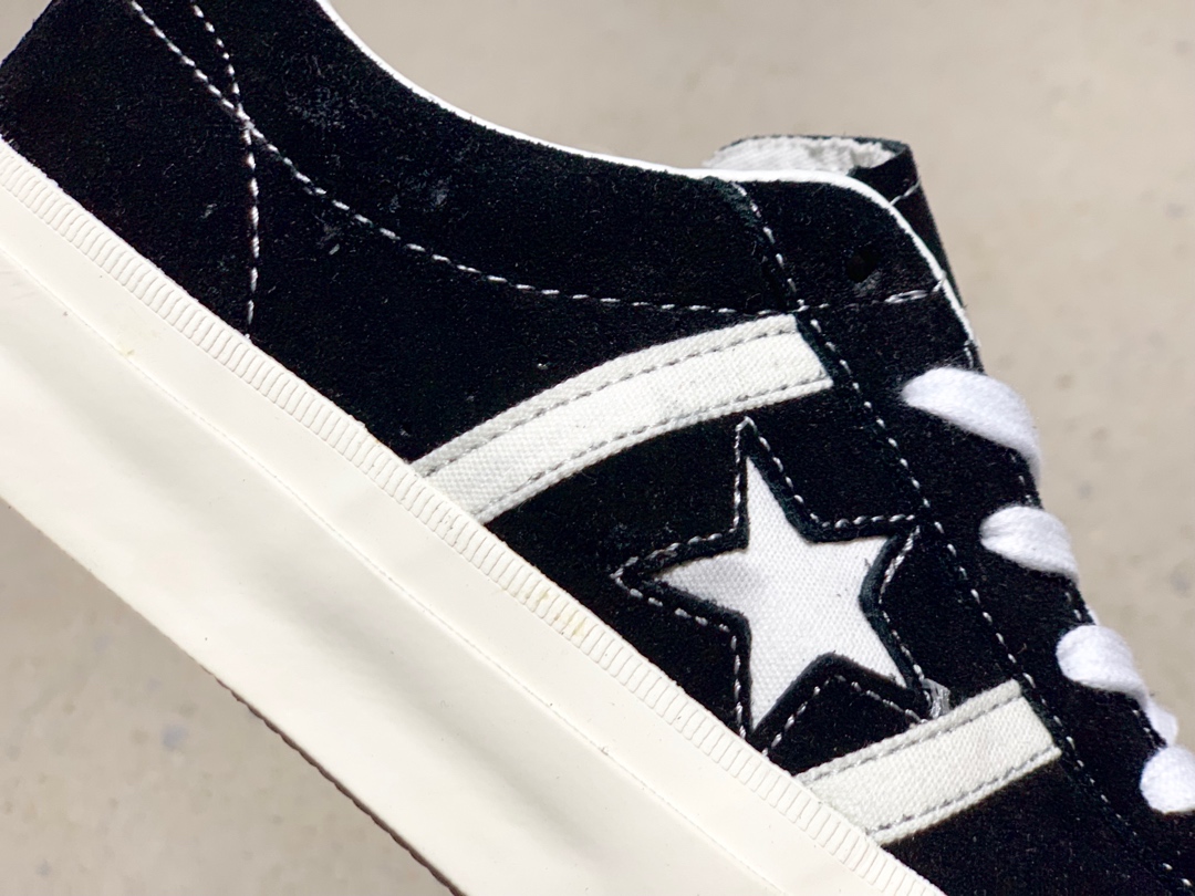 180 Converse 匡威 Jack Star Bars J Suede 日版杰克一星系列 复古硫化低帮板鞋