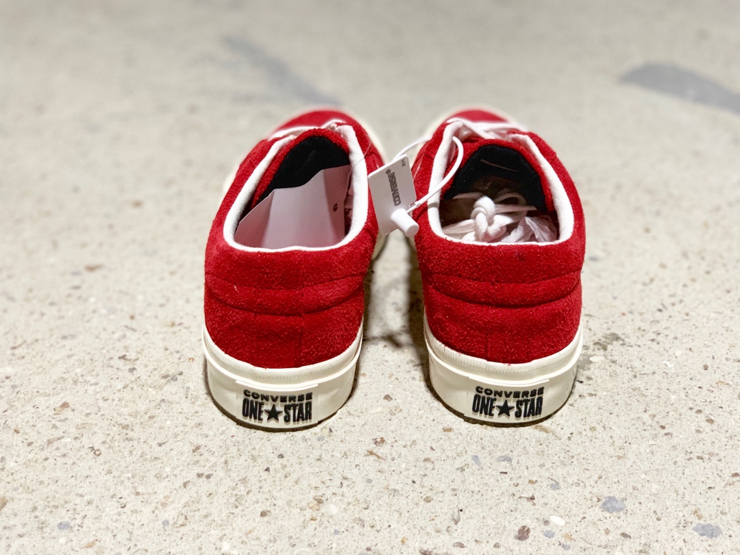 180Converse 匡威 Jack Star Bars J Suede 日版杰克一星系列 复古硫化低帮板鞋