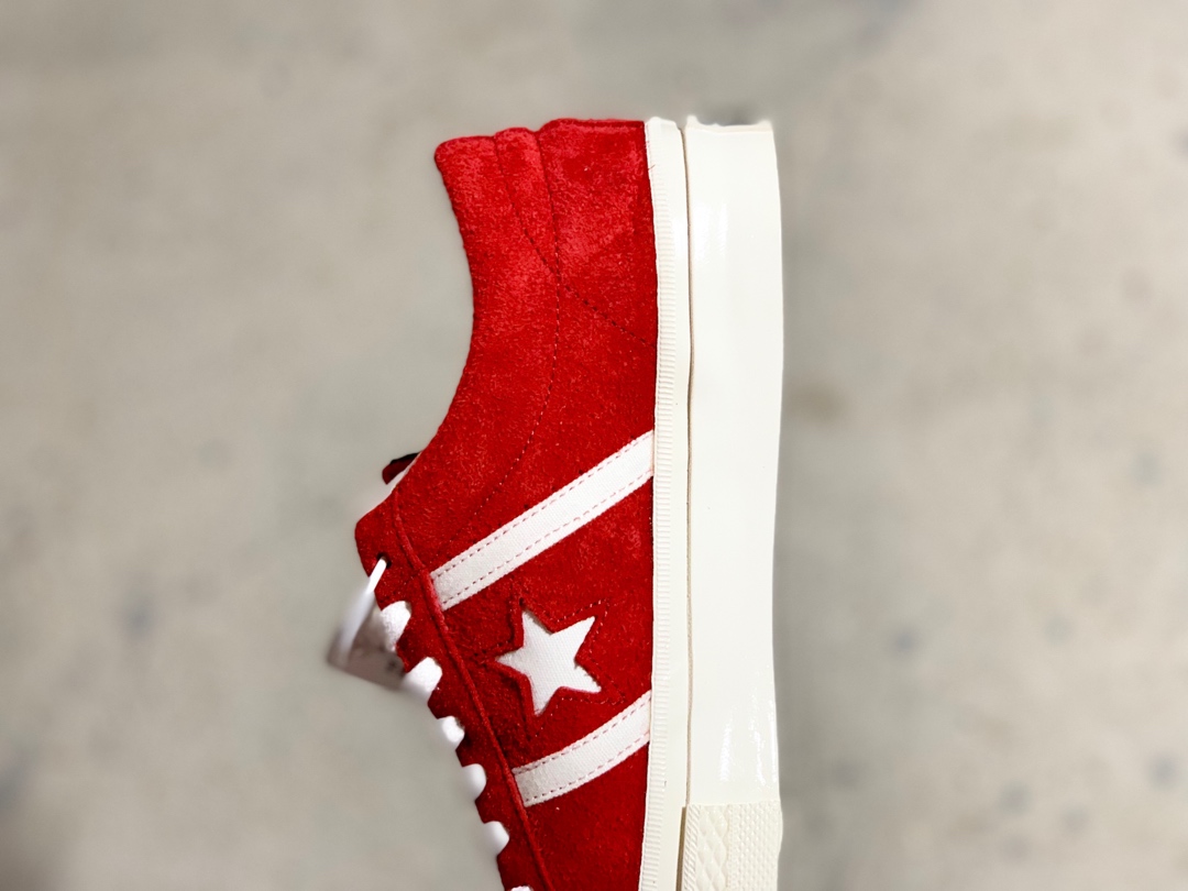 180Converse 匡威 Jack Star Bars J Suede 日版杰克一星系列 复古硫化低帮板鞋