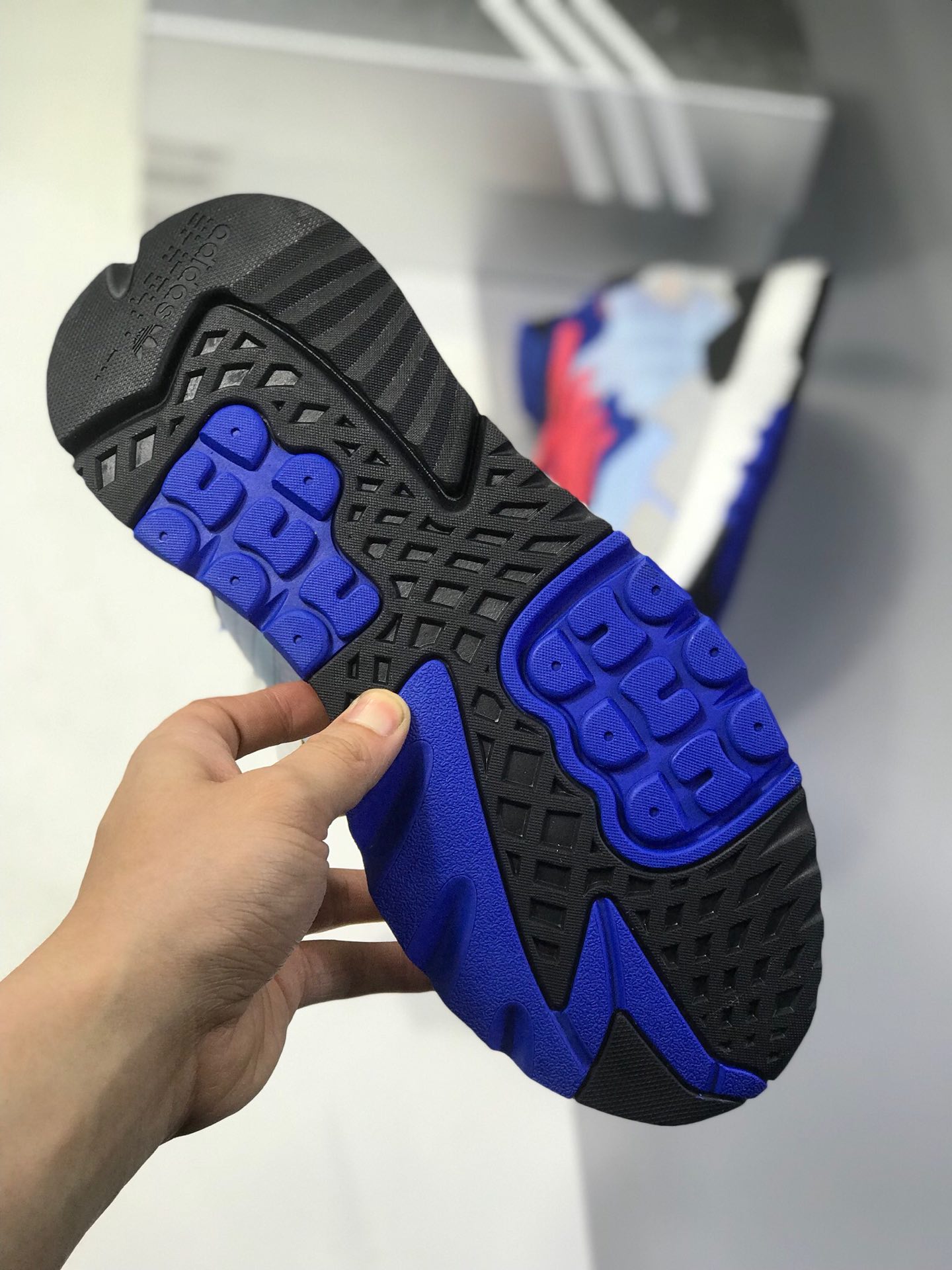200新增配色【唯一正确版 官方原盒】 阿迪达斯 Adidas Nite Jogger 2019 Boost 夜行者 EE6254