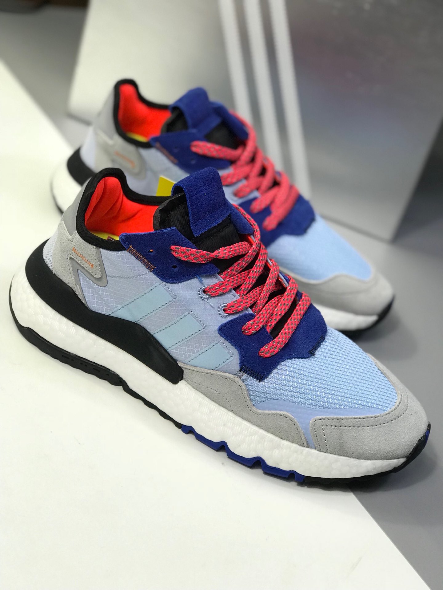 200新增配色【唯一正确版 官方原盒】 阿迪达斯 Adidas Nite Jogger 2019 Boost 夜行者 EE6254