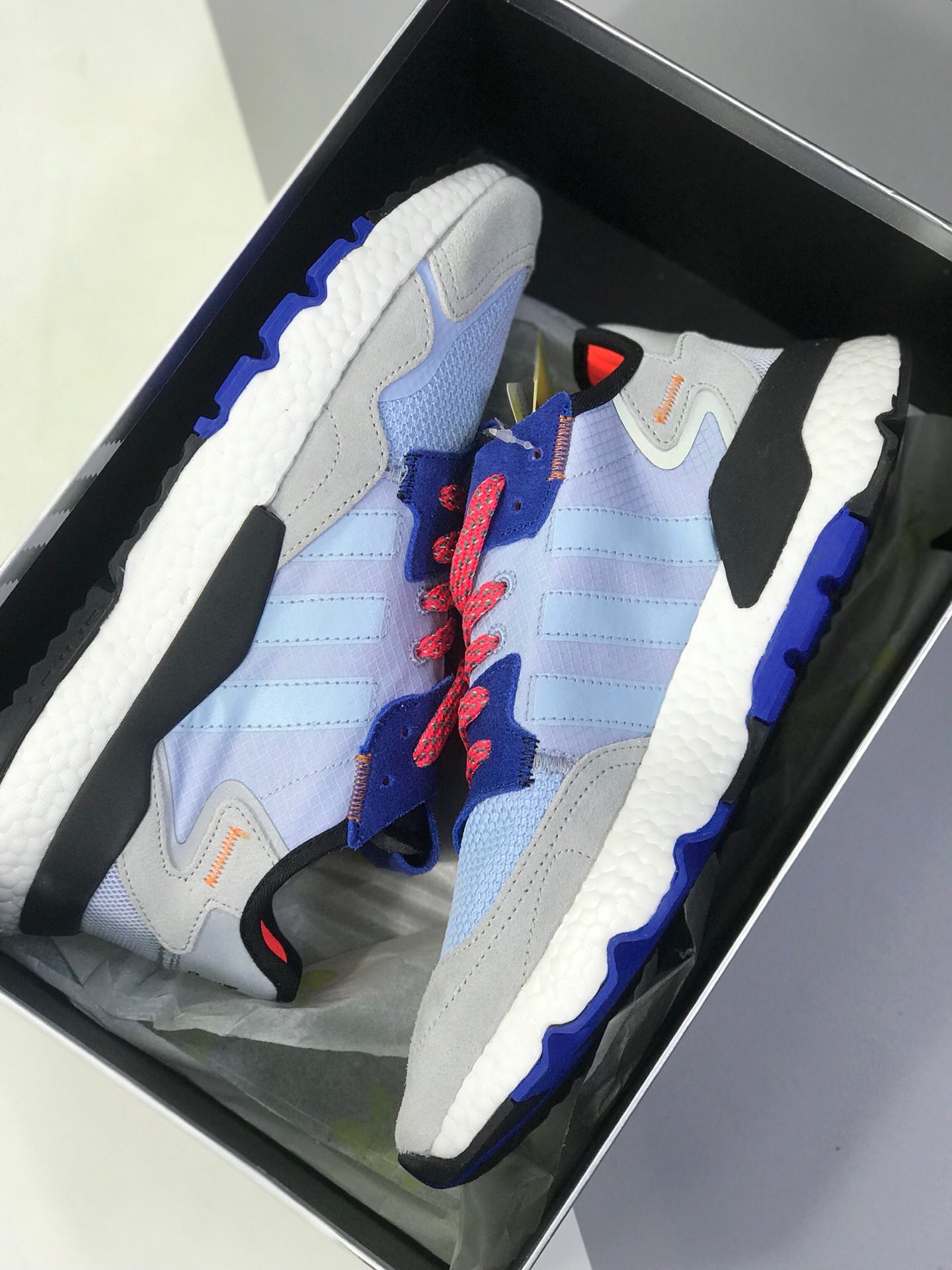 200新增配色【唯一正确版 官方原盒】 阿迪达斯 Adidas Nite Jogger 2019 Boost 夜行者 EE6254