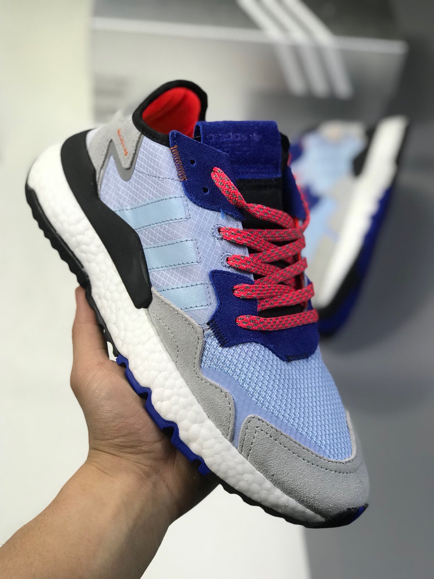 200新增配色【唯一正确版 官方原盒】 阿迪达斯 Adidas Nite Jogger 2019 Boost 夜行者 EE6254