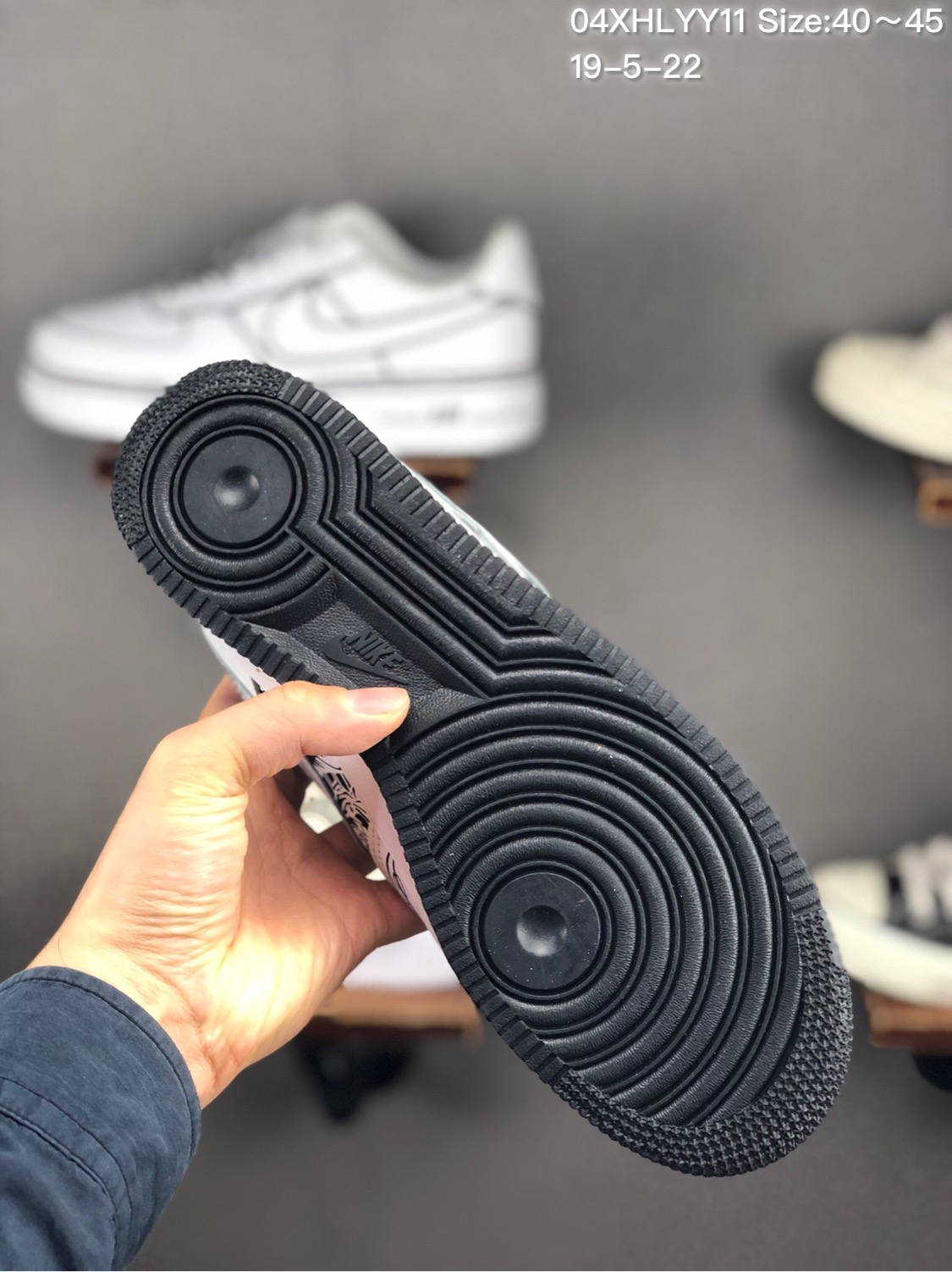 150 头层/耐克 Nike Air Force 1 x Off W hite 原盒真标 头层真皮拼接 OW联名限量空军一号板鞋