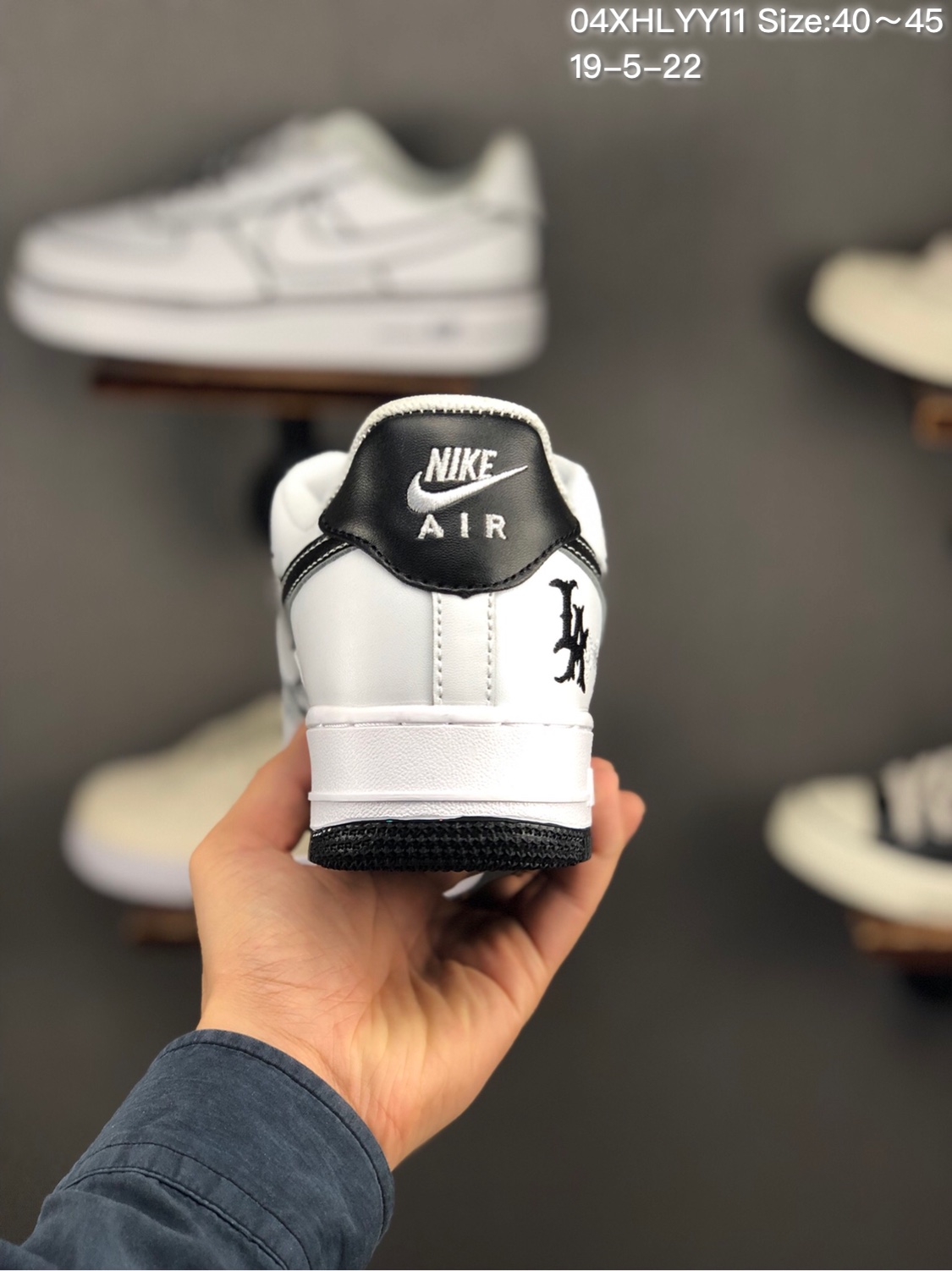 150 头层/耐克 Nike Air Force 1 x Off W hite 原盒真标 头层真皮拼接 OW联名限量空军一号板鞋