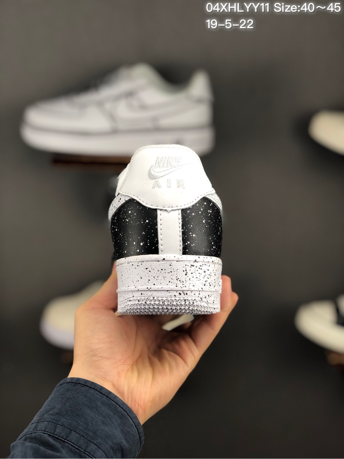 150 头层/耐克 Nike Air Force 1 x Off W hite 原盒真标 头层真皮拼接 OW联名限量空军一号板鞋