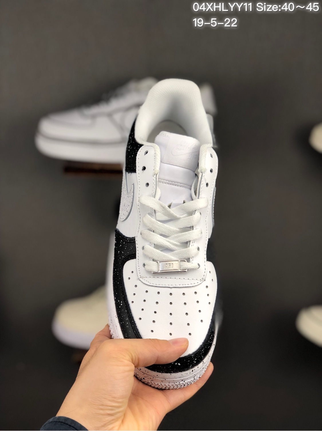 150 头层/耐克 Nike Air Force 1 x Off W hite 原盒真标 头层真皮拼接 OW联名限量空军一号板鞋