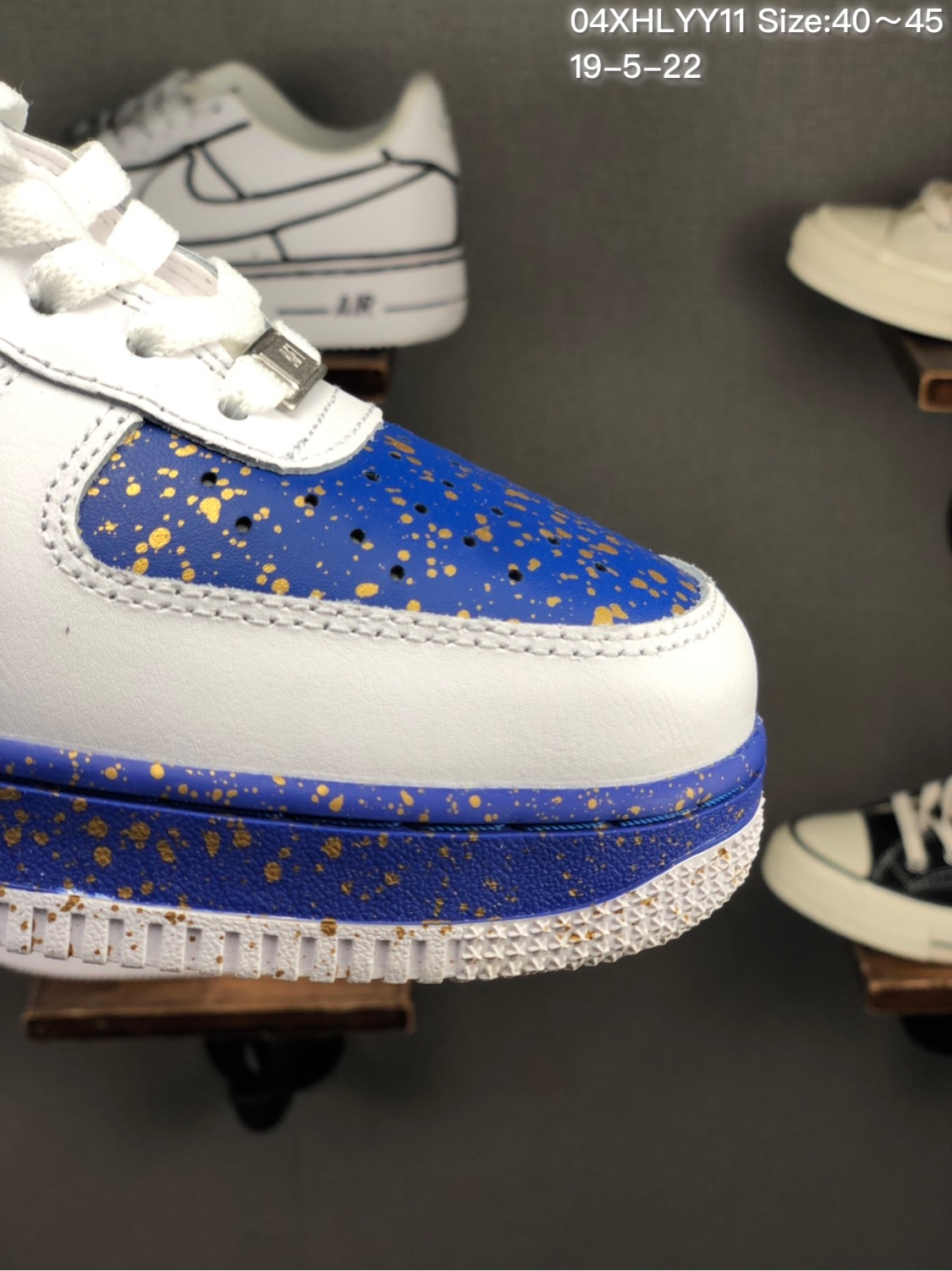 150 头层/耐克 Nike Air Force 1 x Off W hite 原盒真标 头层真皮拼接 OW联名限量空军一号板鞋