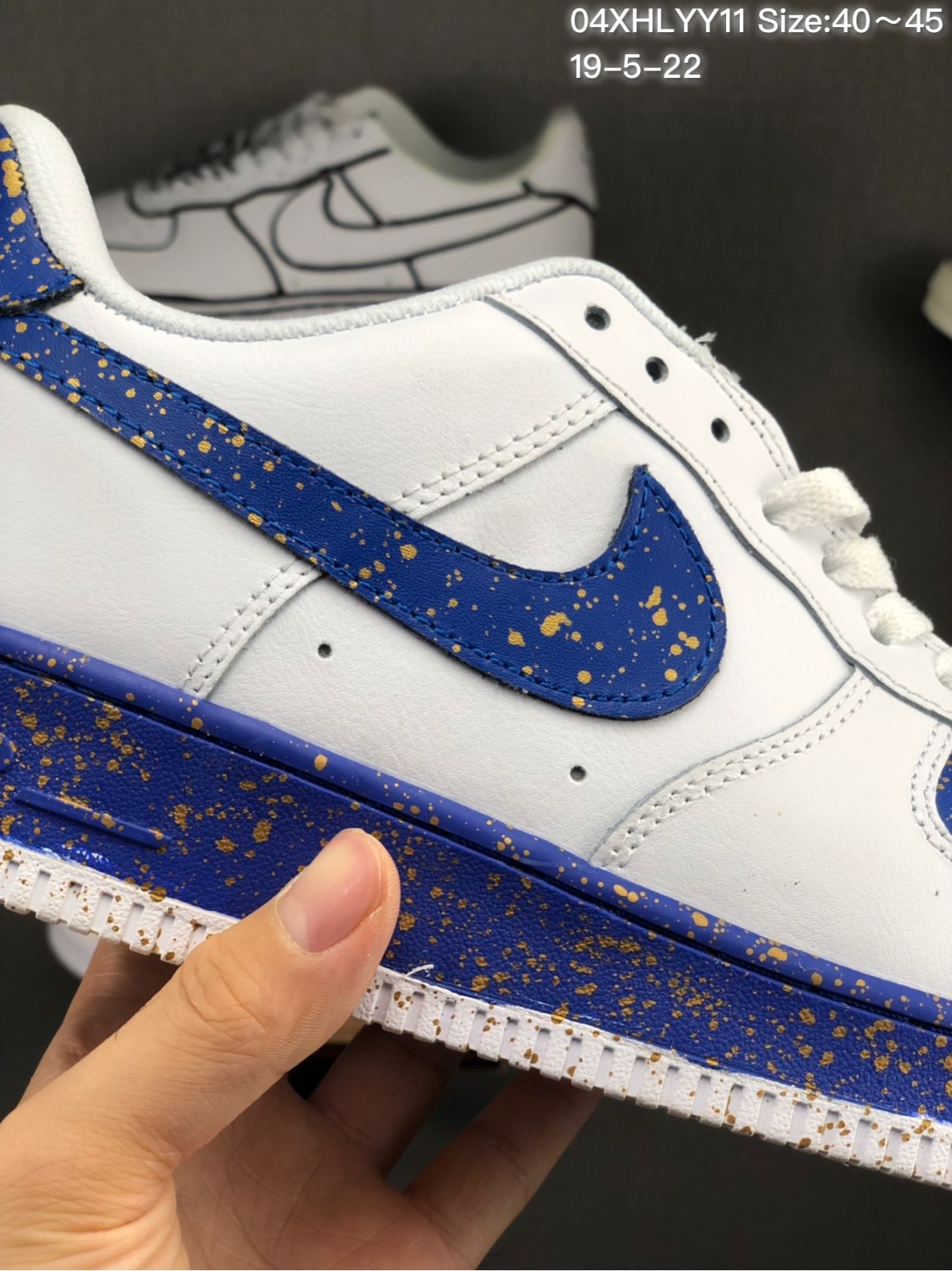 150 头层/耐克 Nike Air Force 1 x Off W hite 原盒真标 头层真皮拼接 OW联名限量空军一号板鞋