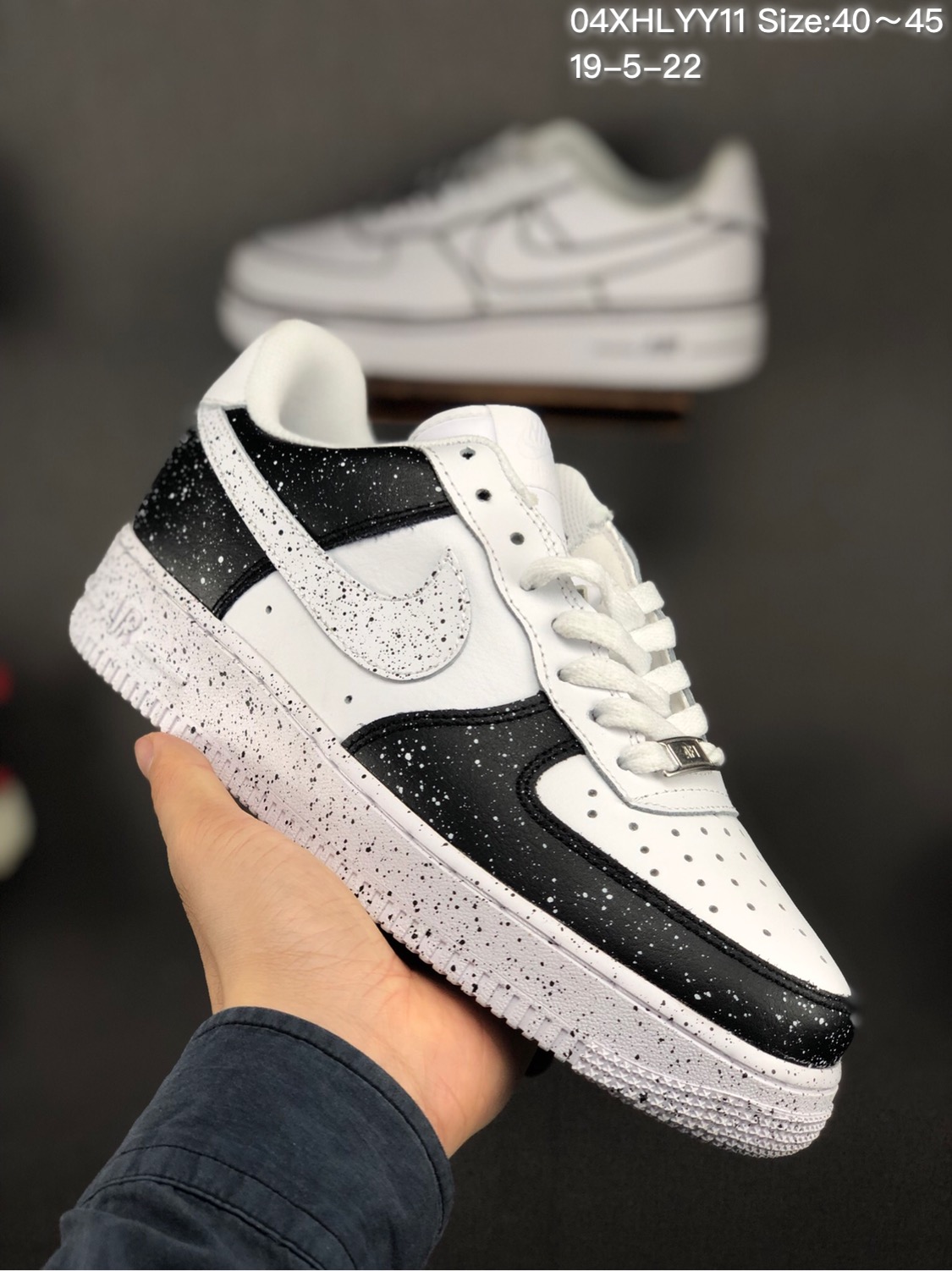 150 头层/耐克 Nike Air Force 1 x Off W hite 原盒真标 头层真皮拼接 OW联名限量空军一号板鞋
