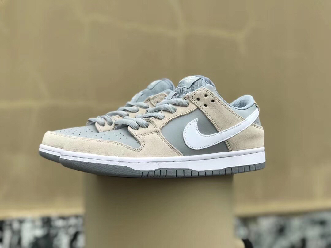 140NIKE SB DUNK LOW TRD 耐克滑板鞋 北极熊 顶峰白 AR0778-001