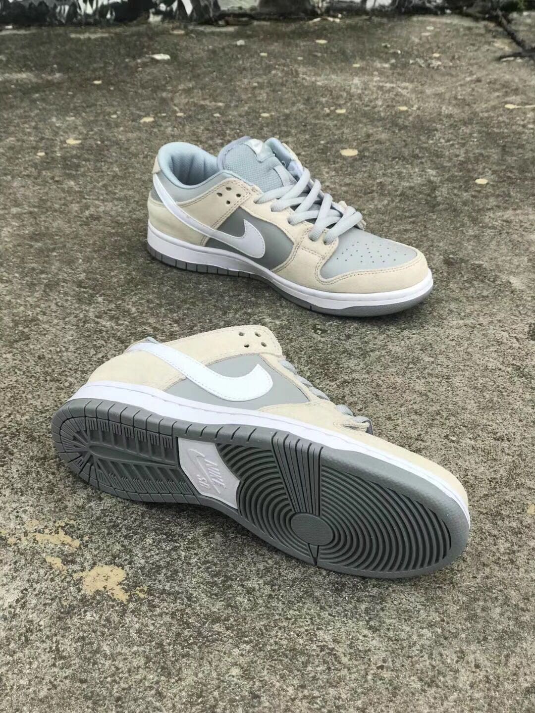 140NIKE SB DUNK LOW TRD 耐克滑板鞋 北极熊 顶峰白 AR0778-001
