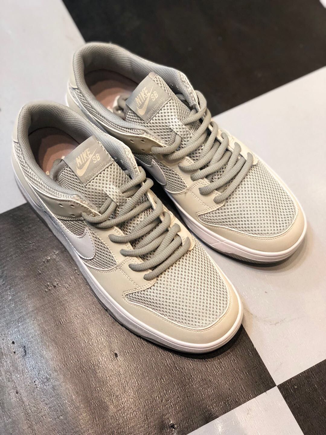 130Nike SB Dunk Low Pro 夏季透气网面时尚滑板鞋 877063-001