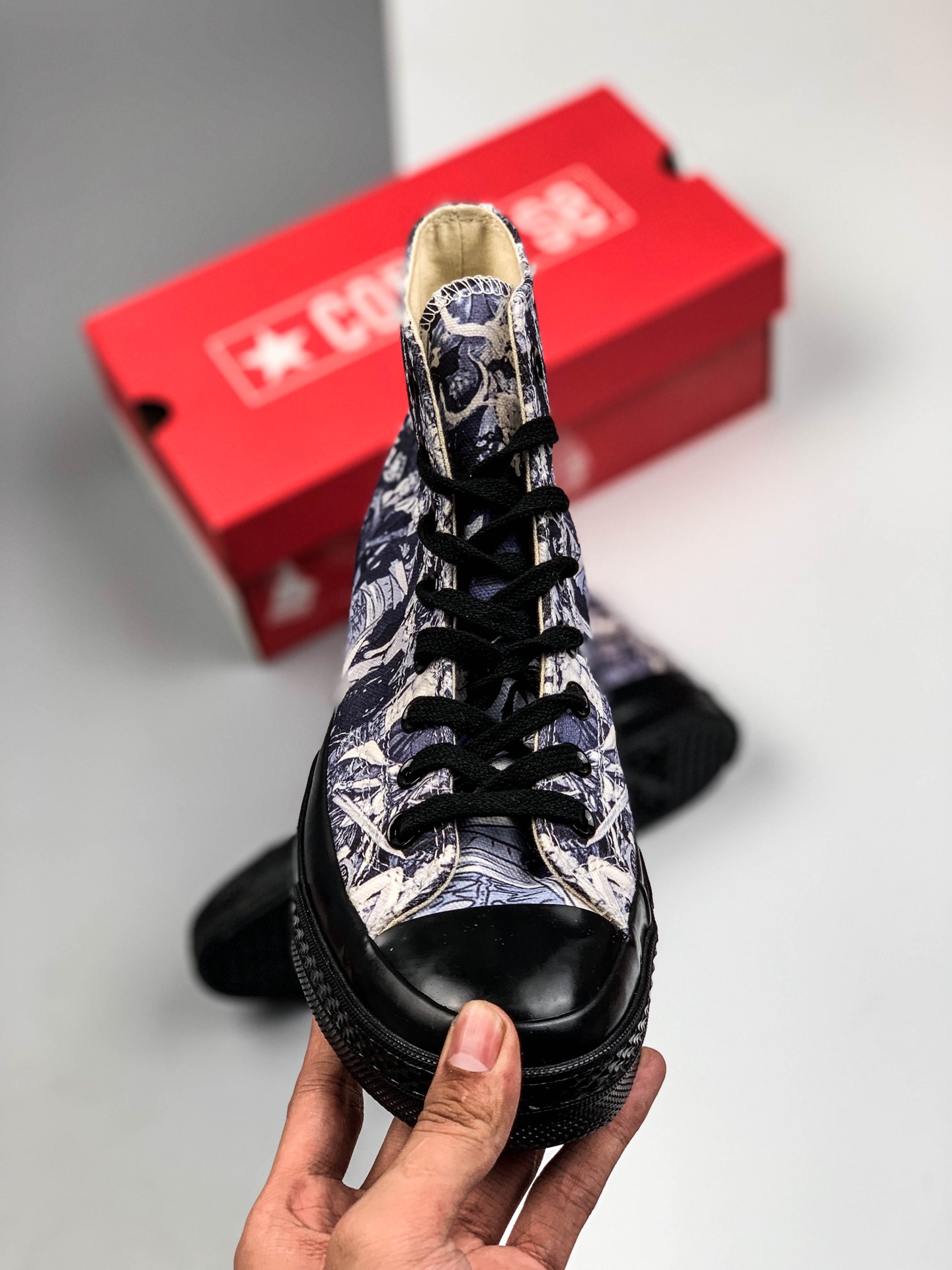 220 Converse Japan One Piece 海贼王 涂鸦果冻底 热血动漫海贼王高帮限定联名