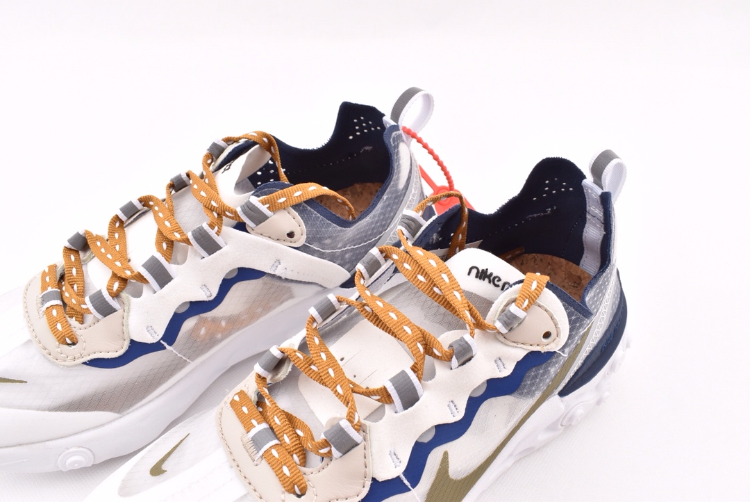 150THE 10：Nike React Element 87 透明跑鞋/联名款 网纱 81265-011