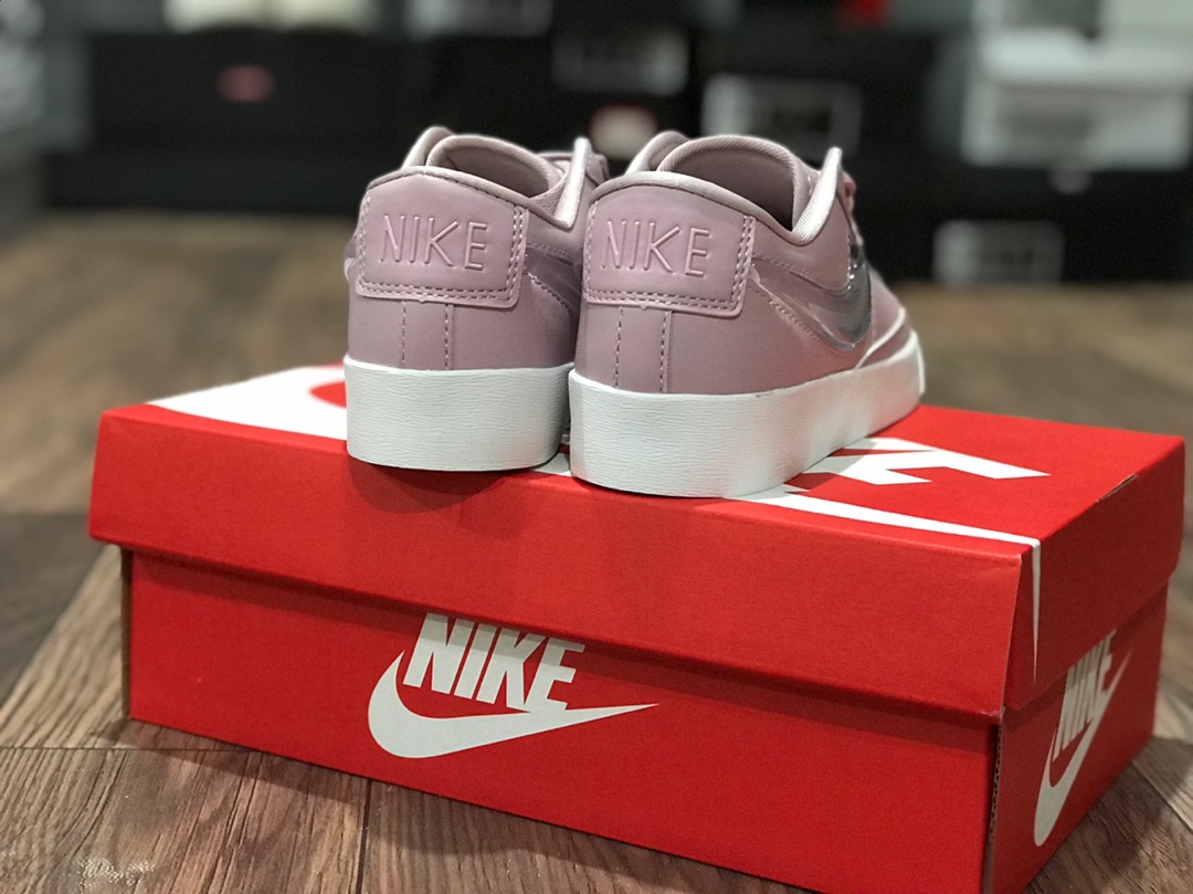 150 实体店专供版本超值福利 耐克女鞋NIKE BLAZER LOW开拓者果冻勾低帮板鞋AV9371-500