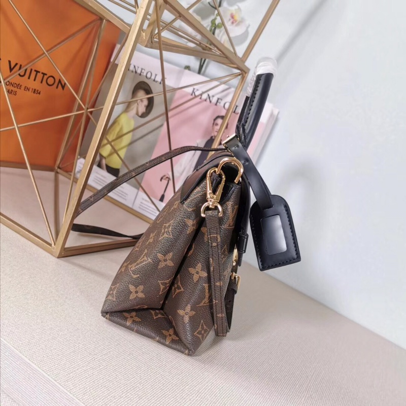 Louis Vuitton Monogram Epi Black 25x19x10cm handbag everyday