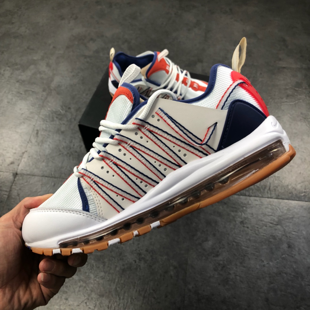 220【Nike Air Max 97】  陈冠希主理品牌-凝结集团联乘CLOT x Nike Air Max 97Haven混合复古气垫休闲运动百搭慢跑鞋AO2134 101