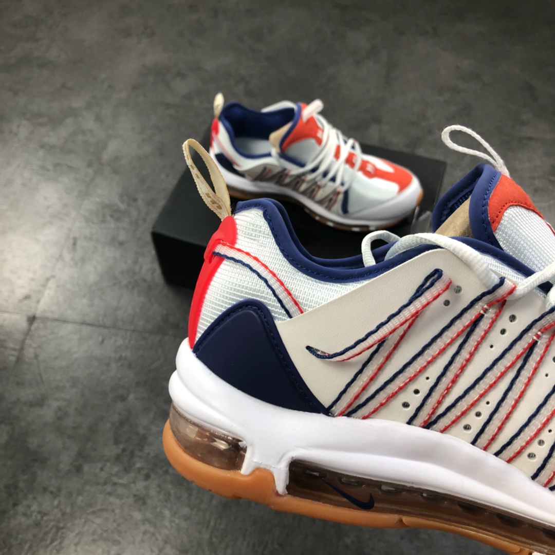 220【Nike Air Max 97】  陈冠希主理品牌-凝结集团联乘CLOT x Nike Air Max 97Haven混合复古气垫休闲运动百搭慢跑鞋AO2134 101