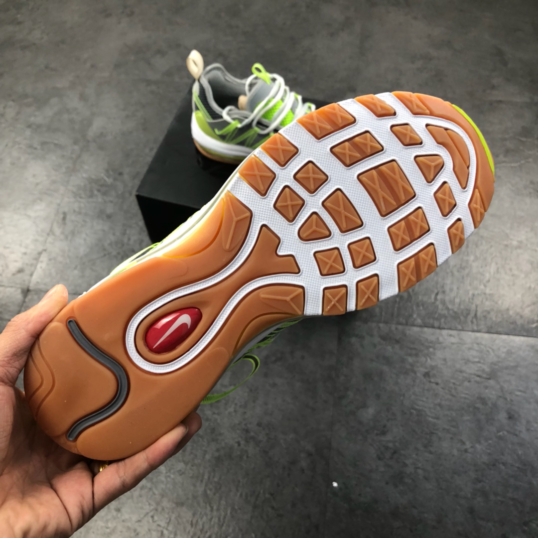 220【Nike Air Max 97】  陈冠希主理品牌-凝结集团联乘CLOT x Nike Air Max 97Haven混合复古气垫休闲运动百搭慢跑鞋AO2134 101