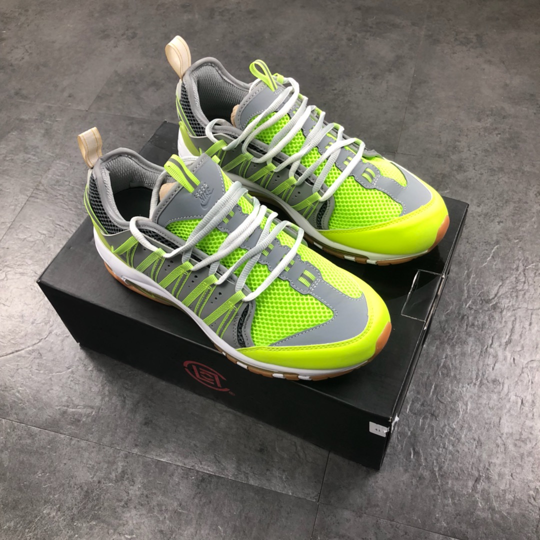 220【Nike Air Max 97】  陈冠希主理品牌-凝结集团联乘CLOT x Nike Air Max 97Haven混合复古气垫休闲运动百搭慢跑鞋AO2134 101