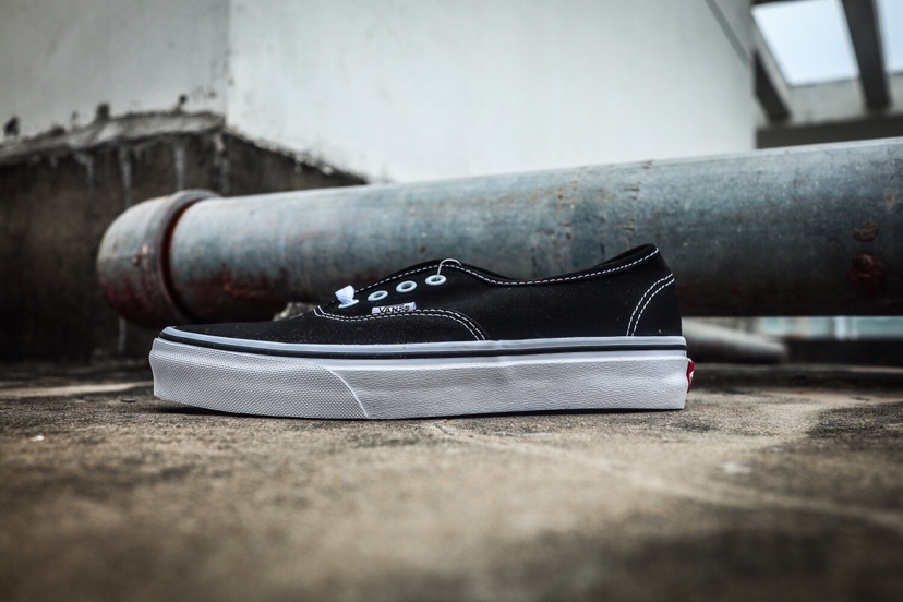 100范斯VANS Authentic Aut蓝白经典款帆布鞋男鞋女鞋情侣 真标 硫化底