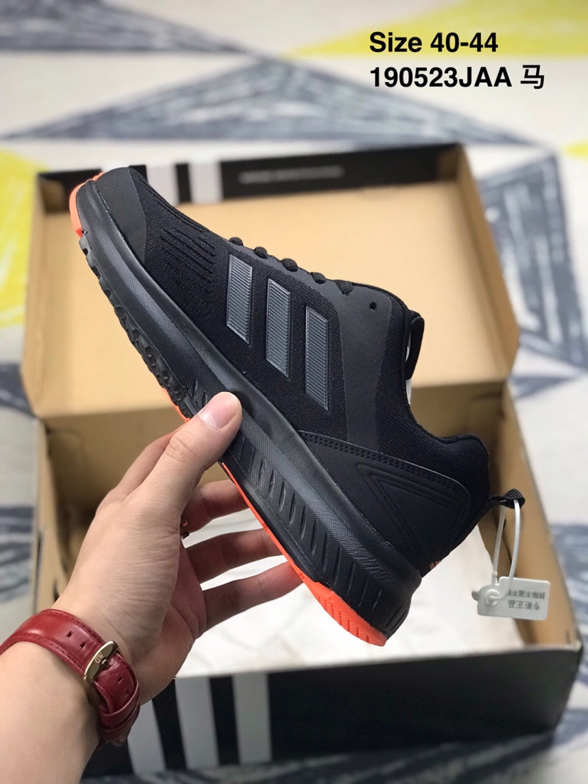 110 阿迪达斯Adidas Pureboost 三叶草编织网面透气休闲运动鞋