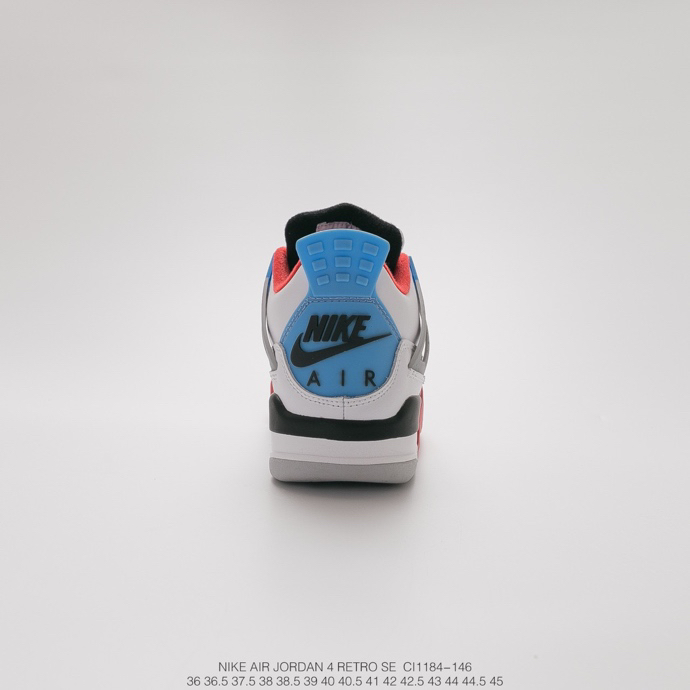 230 耐克 Nike Air Jordan 4 “What the” 融合三大经典配色融合白红、白水泥和白蓝 CI1184-146