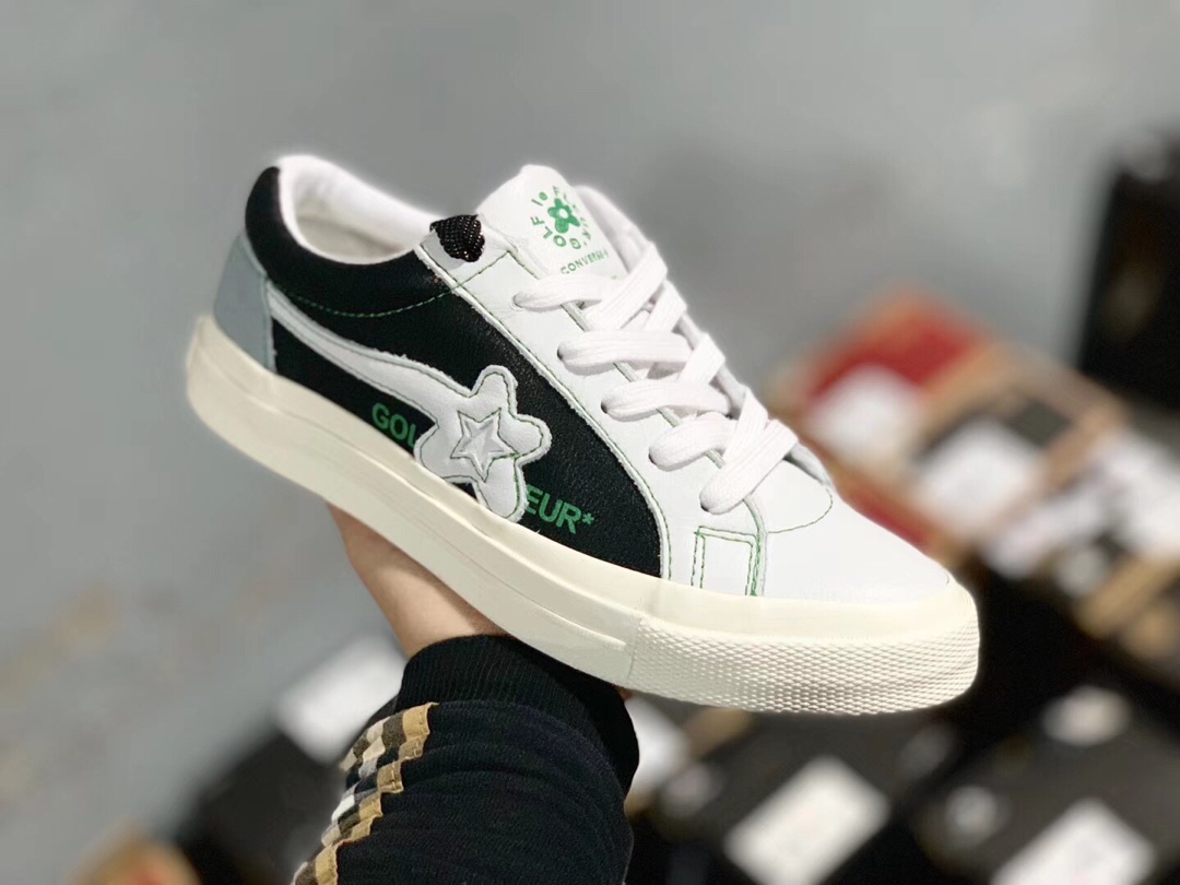 220 CONVERSE x GOLF LE FLEUR 匡威小花联名情侣Tyler, the Creator 与 Converse 的联名产品线