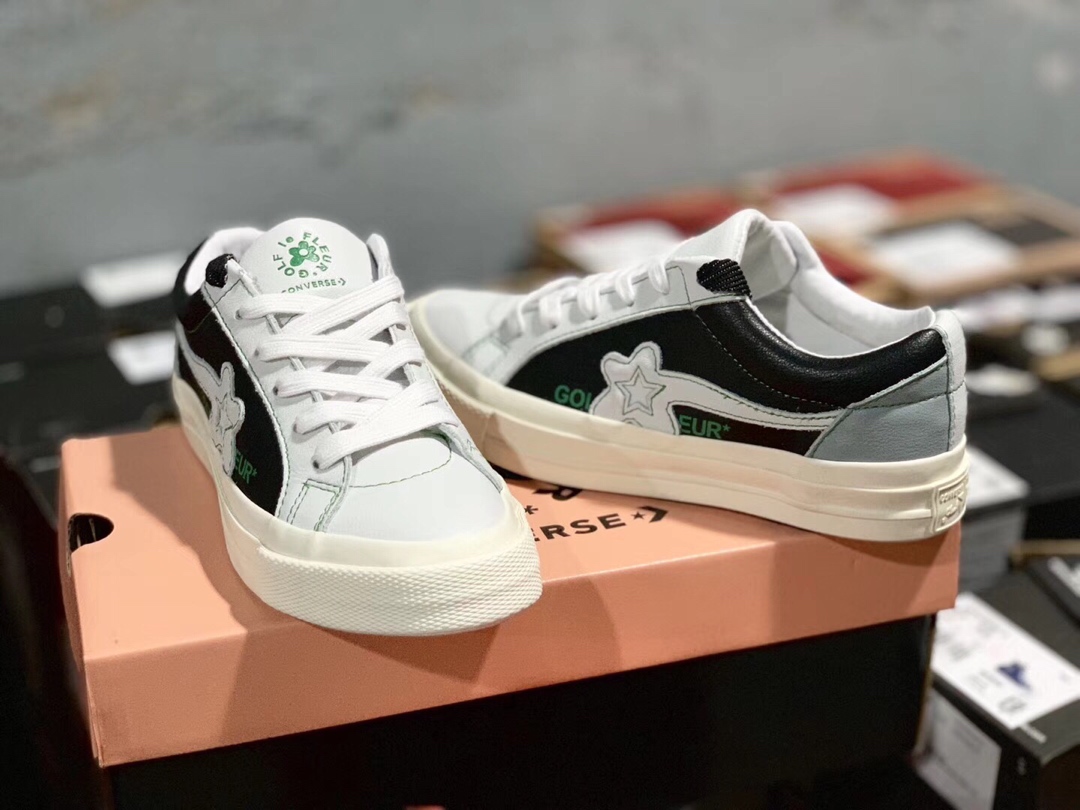 220 CONVERSE x GOLF LE FLEUR 匡威小花联名情侣Tyler, the Creator 与 Converse 的联名产品线