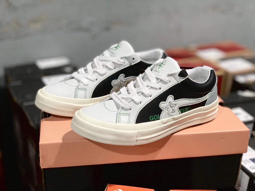 220 CONVERSE x GOLF LE FLEUR 匡威小花联名情侣Tyler, the Creator 与 Converse 的联名产品线