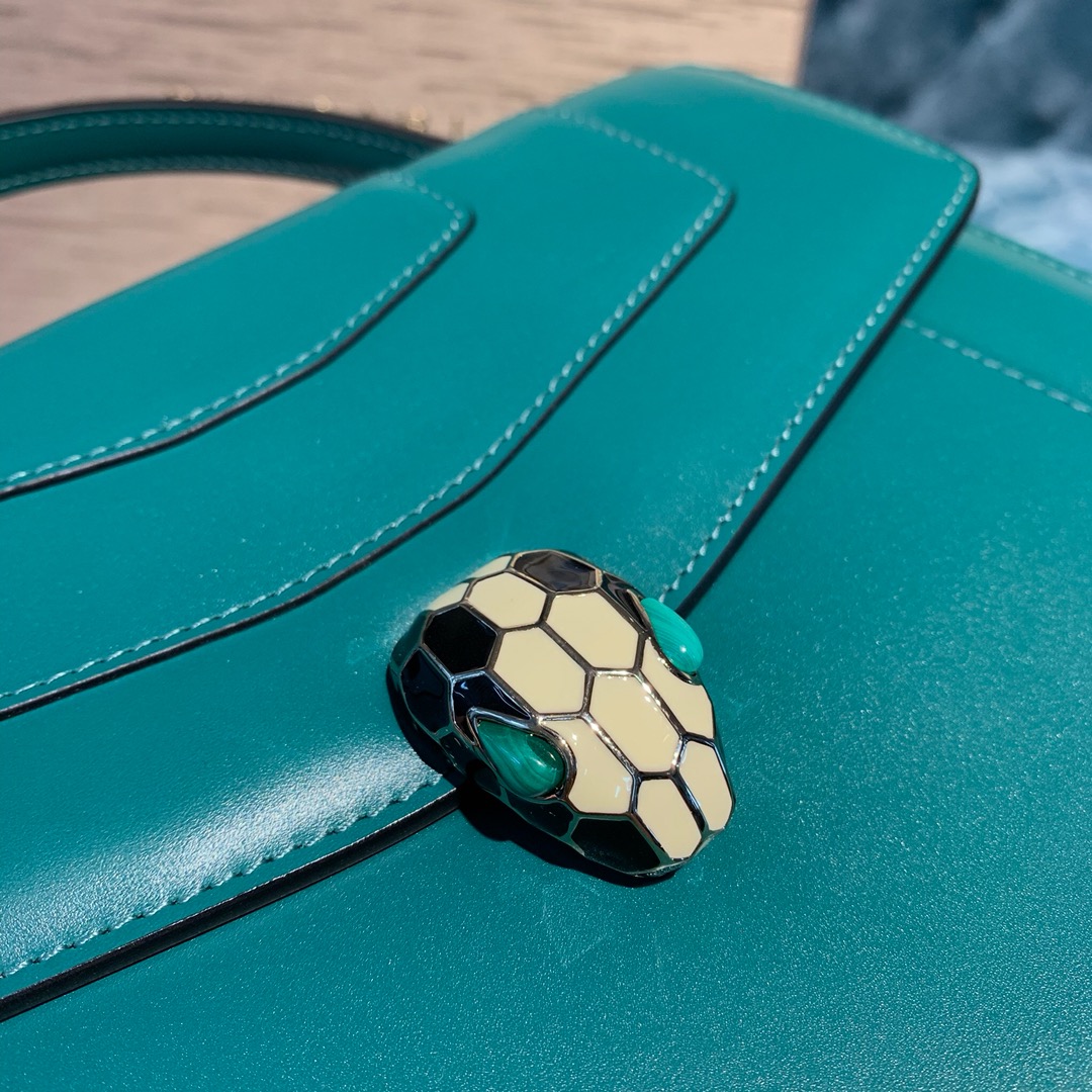 BVLGARI宝格丽进口原单牛皮手提斜挎包39779