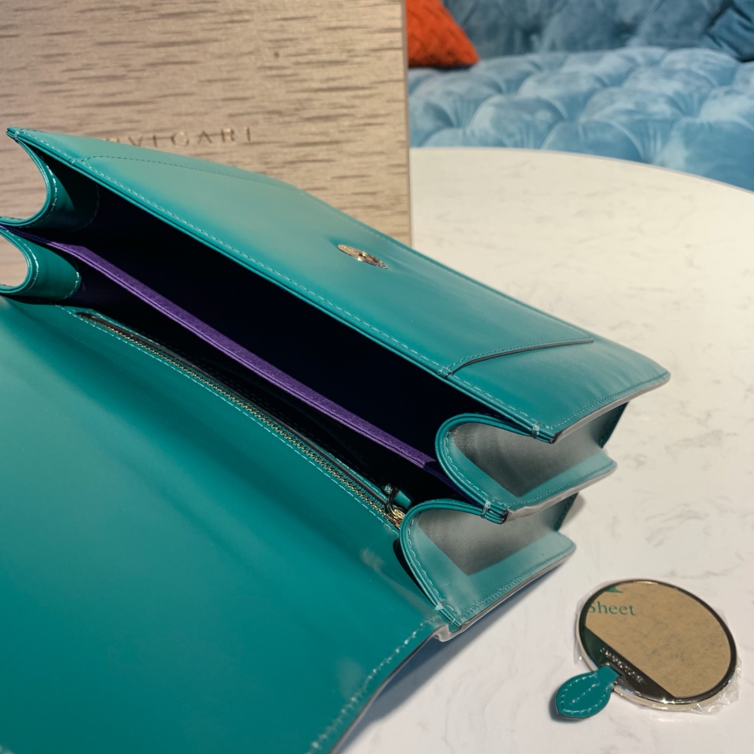 BVLGARI宝格丽进口原单牛皮手提斜挎包39779